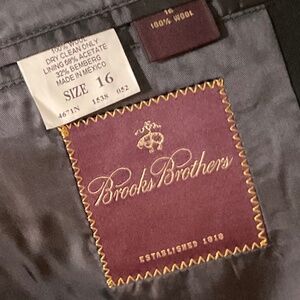 Boys Prep Two-Button Wool Suit Jacket